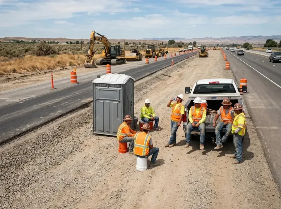 highway-road-construction-crew-007 — frequently asked questions, Porta Potty and Restroom Rentals in Middle Valley, TN